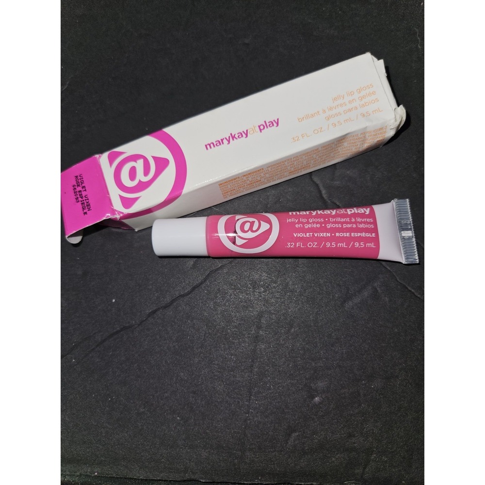 Mary Kay At Play Jelly Lip Gloss Violet Vixen New